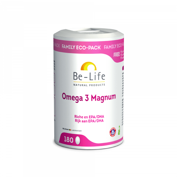 Omega 3 Magnum 180 gélules - Be-Life - Acides Gras essentiels (Omega) - 1