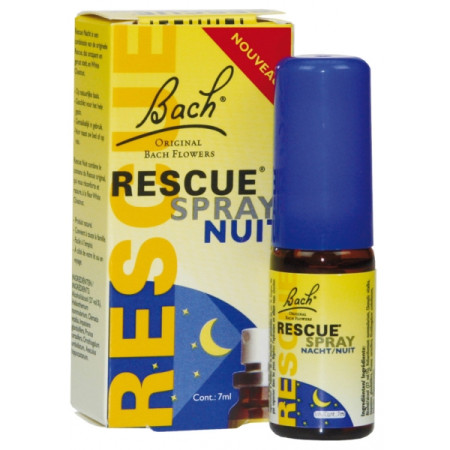 Rescue Nuit spray 7 ml - Fleurs de Bach Original - Fleurs de Bach et élixirs floraux - 1