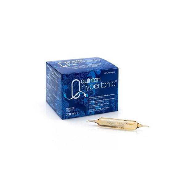 Quinton Hypertonic 30 ampoules de 10 ml - Eau de Quinton - Plasma de Quinton et Marin - 1