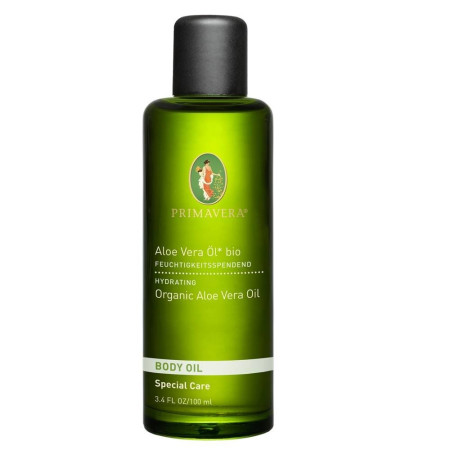 Huile végétale d'Aloé Vera Bio Demeter 100 ml - Primavera - Huiles végétales, beurres et baumes - 1 Huile végétale d'Aloé Vera Bio Demeter 100 ml - Primavera - Huiles végétales, beurres et baumes - 1