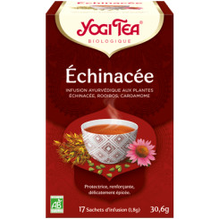 Yogi Tea  'Echinacea'  Bio 17 sachets - Thé Ayurvedic - Infusions Ayurvédiques - 1