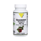 Cranberry (Canneberge - Vaccinium macrocarpon) BIO Extrait standardisé 400 mg 60 gélules - Vitall+ - Extraits de plantes standar-Cranberry (Canneberge - Vaccinium macrocarpon) BIO Extrait standardisé 400 mg 60 gélules - Vitall+