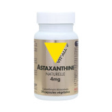 Astaxanthine Naturelle 4 mg 30 capsules - Vitall+ - Complément alimentaire - 1-Astaxanthine Naturelle 4 mg 30 capsules - Vitall+