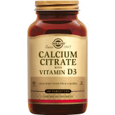 Calcium Citrate et Vitamine D-3 240 comprimés - Solgar - Minéraux - 1