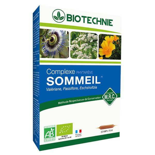 Complexe Sommeil 20 ampoules - Biotechnie - 1 - Herboristerie du Valmont