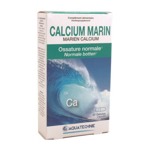 Calcium Marin 40 gélules - Biotechnie - 1 - Herboristerie du Valmont