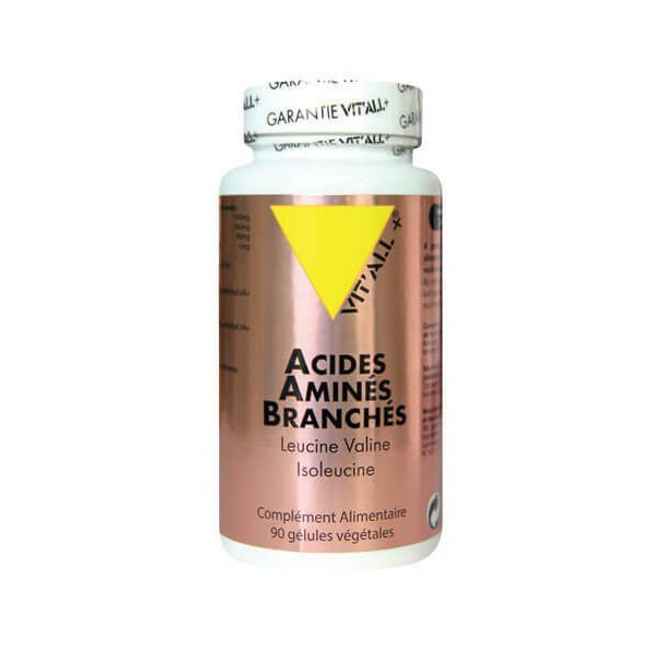 Acides aminés branchés 90 gélules - Vit'all+ - Acides aminés - 1