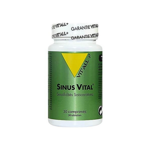 Sinus vital 30 comprimés - Vit'all+ - Voies respiratoires - 1