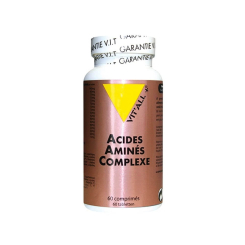 Acides aminés complexe 60 comprimés - Vit'all+ - Acides aminés - 1
