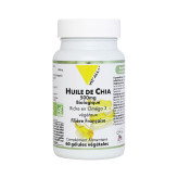 Huile de Chia (Salvia Hispanica) 500 mg 60 capsules - Vitall+ - 1 - Herboristerie du Valmont