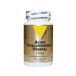 Acide Hyaluronique végetal 150 mg 30 comprimés - Vit'all+ - Acide Hyaluronique et collagène - 1