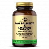 Saw Palmetto (Palmier Nain) et Lycopene Complex 50 gélules végétales - Solgar - 1 - Herboristerie du Valmont