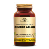 Ginkgo 60 mg 60 gélules végétales - Solgar - 1 - Herboristerie du Valmont