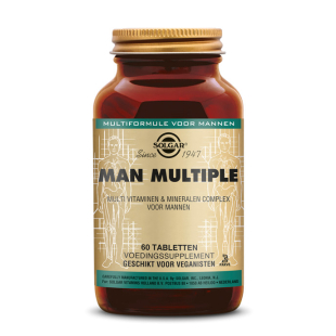 Man Multiple 60 Tablettes - Solgar - Toute la gamme Solgar - 1 Man Multiple 60 Tablettes - Solgar - Toute la gamme Solgar - 1
