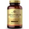 Norwegian Cod Liver Oil (Huile de foie de morue) 100 gélules - Solgar   - 1 - Herboristerie du Valmont-Norwegian Cod Liver Oil (Huile de foie de morue) 100 gélules - Solgar  