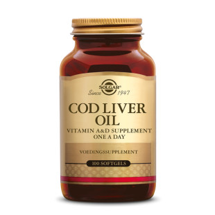 Norwegian Cod Liver Oil (Huile de foie de morue) 250 gélules - Solgar - 1 - Herboristerie du Valmont