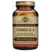 Oméga-3 Double Strenght (huile de poisson concentrée) 60 softgels - Solgar  - 1 - Herboristerie du Valmont-Oméga-3 Double Strenght (huile de poisson concentrée) 60 softgels - Solgar 