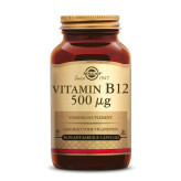 Vitamine B12 (Cyanocobalamine) 500µg 50 gélules végétales - Solgar - Vitamine B - 1-Vitamine B12 (Cyanocobalamine) 500µg 50 gélules végétales - Solgar