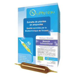 Complexe Beauté BIO 40 ampoules - Oxyphyteau - Extraits de plantes en ampoules  - 1