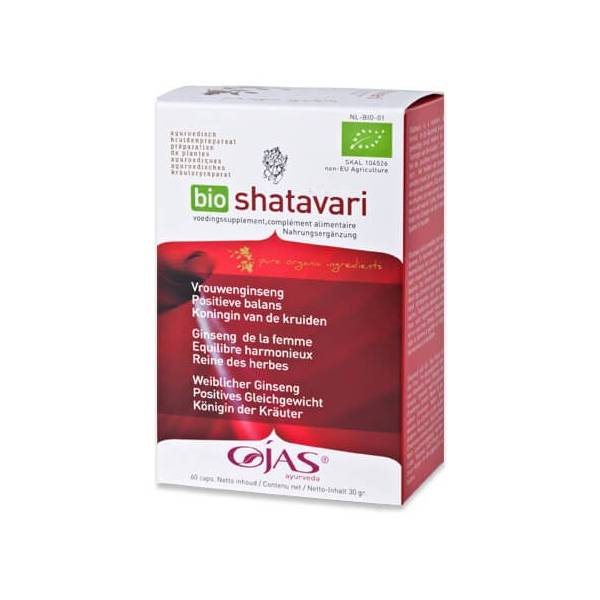 Shatavari (Asparagus racemosus) BIO 60 capsules - Ojas - Gélules de plantes - 1