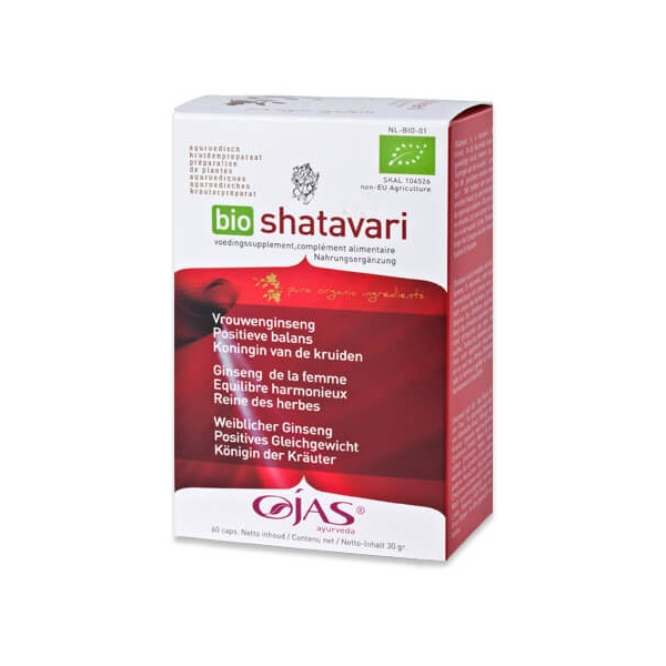 Shatavari (Asparagus racemosus) BIO 60 capsules - Ojas - Gélules de plantes - 1