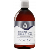 Argent Colloïdal 20 ppm - Vertus Antiseptiques - 500 ml - Catalyons - Oligoéléments - 1