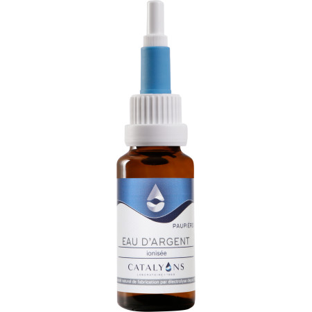 Eau d'Argent compte-gouttes 20 ml - Catalyons - Oligoéléments - 1