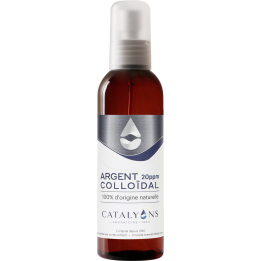 Colloïdaal zilver 20 ppm - Antiseptische eigenschappen - 150 ml spuitfles - Catalyons - Sporenelementen - 1