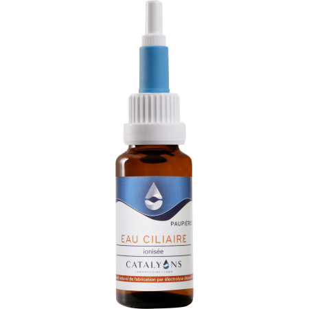 Eau ciliaire Cuivre ionisé Flacon compte-gouttes 20 ml - Catalyons - Oligoéléments - 1