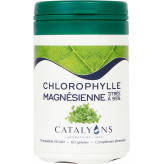 Chlorophylle magnésienne pure à 95% 60 gélules - Catalyons - Equilibre acido-basique + - 1-Chlorophylle magnésienne pure à 95% 60 gélules - Catalyons