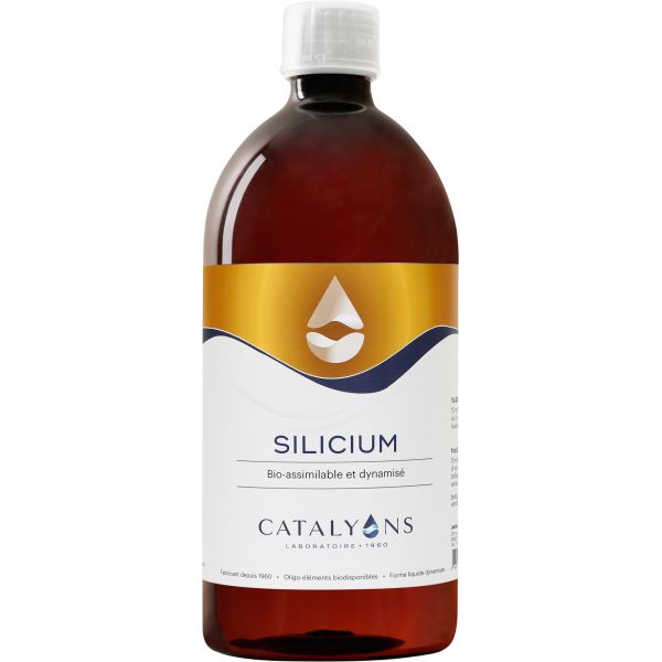 Silicium oligo-élément naturel ionisé 1000 ml - Catalyons - 1 - Herboristerie du Valmont
