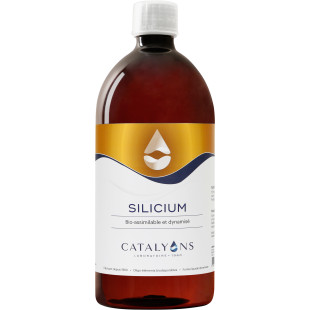 Silicium oligo-élément naturel ionisé 1000 ml - Catalyons - 1 - Herboristerie du Valmont
