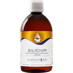 Silicium oligo-élément naturel ionisé 500 ml - Catalyons - Oligoéléments - 1