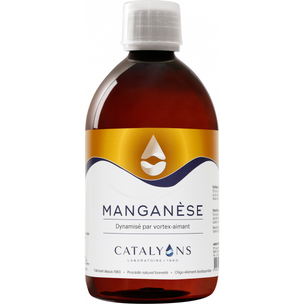 Manganèse oligo-élément naturel 500 ml - Catalyons - 1 - Herboristerie du Valmont