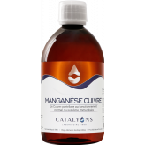 Manganèse - Cuivre oligo-élément ionisé 500 ml - Catalyons - Oligoéléments - 1