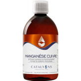 Manganèse - Cuivre oligo-élément ionisé 500 ml - Catalyons - Oligoéléments - 1-Manganèse - Cuivre oligo-élément ionisé 500 ml - Catalyons