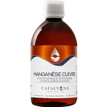Mangan - Kupfer ionisiertes Spurenelement 500 ml - Catalyons - Spurenelemente - 1