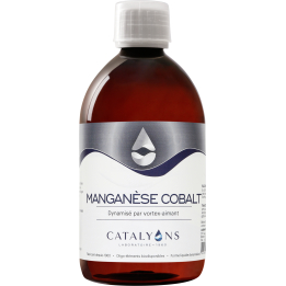 Manganèse - Cobalt oligo-élément ionisé 500 ml - Catalyons - Oligoéléments - 1