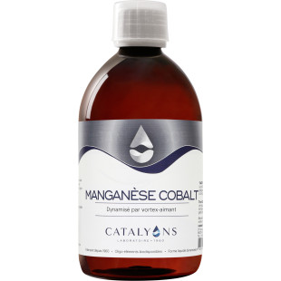 Manganèse - Cobalt oligo-élément ionisé 500 ml - Catalyons - 1 - Herboristerie du Valmont