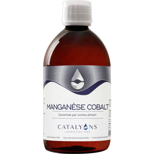 Manganèse - Cobalt oligo-élément ionisé 500 ml - Catalyons - Oligoéléments - 1