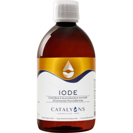 Iode oligo-élément ionisé 500 ml - Catalyons - Oligoéléments - 1