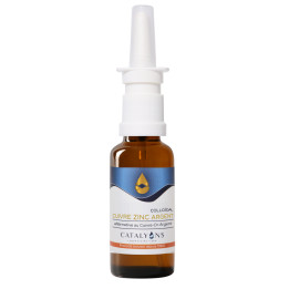 Eau de Cuivre Or Argent 10 PPM - Spray Nez 30 ml - Catalyons - Oligoéléments - 1