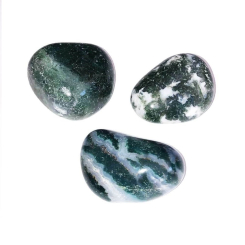 Pierre roulée - Agate mousse - Lithothérapie - Lithothérapie - Pierres de Santé - Bijoux - 1
