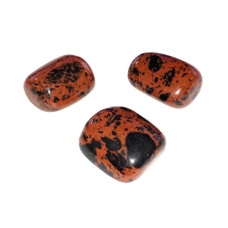 Pierre roulée - Obsidienne acajou - Lithothérapie - Lithothérapie - Pierres de Santé - Bijoux - 1