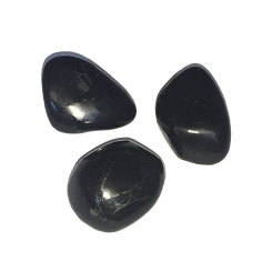 Pierre roulée - Shungite - Lithothérapie - Lithothérapie - Pierres de Santé - Bijoux - 1