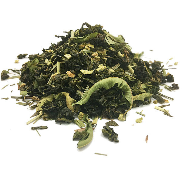 Thé Oolong citron BIO - Herboristerie du Valmont - Tisanes et Infusions Plaisirs en vrac - 1