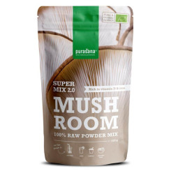 Mushroom Mix Bio 250g  - Purasana - SuperFood - Superaliments - Raw Food - 1