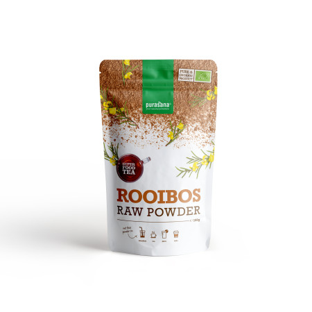 Rooibos poudre Bio 100g - Super Food - Purasana - SuperFood - Superaliments - Raw Food - 1