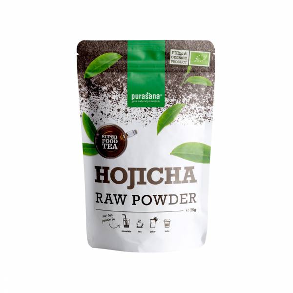 Hojicha poudre Bio 75g - Super Food - Purasana - SuperFood - Superaliments - Raw Food - 1