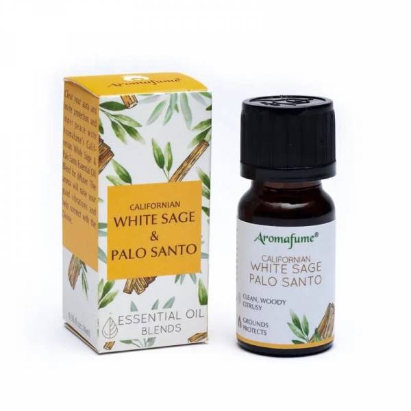 Huile parfumée - Sauge blanche et Palo Santo 10 ml - Aromafume - Encens, Résines Traditionnelles & Fumigation - 1